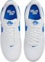 Nike Air Force 1 Low Retro Color of the Month Sneakers Sportschoenen Vrijetijds schoenen Leer Wit-Blauw DJ3911 - Thumbnail 7