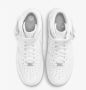 Nike Air Force 1 Mid basisschool Schoenen White Leer Textil Foot Locker - Thumbnail 4