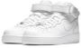 Nike Air Force 1 Mid basisschool Schoenen White Leer Textil Foot Locker - Thumbnail 5