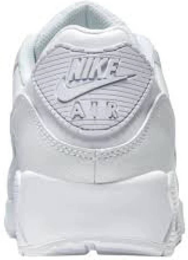 Nike Leren Sneakers Wit Heren