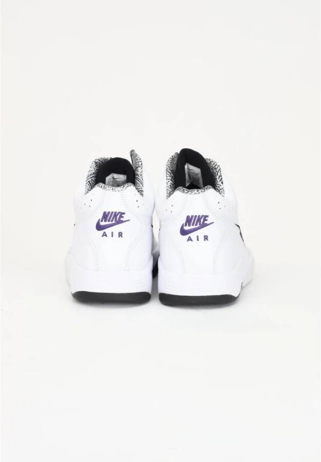 Nike "Air Flight Lite Mid Sneakers" Wit Heren