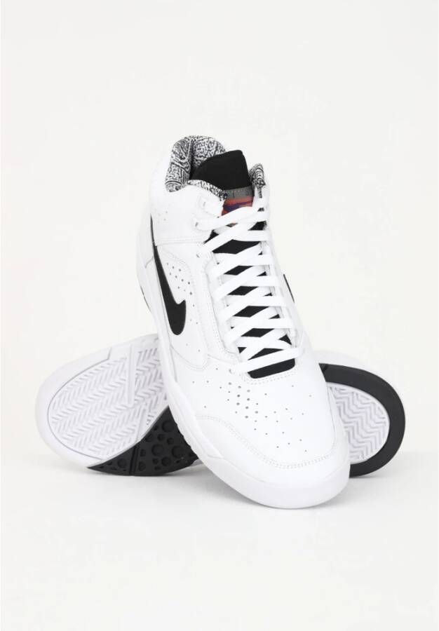 Nike "Air Flight Lite Mid Sneakers" Wit Heren