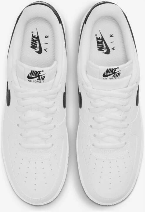 Nike Witte Leren Sneakers Wit Heren