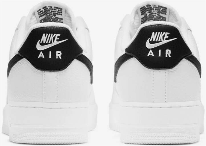 Nike Witte Leren Sneakers Wit Heren