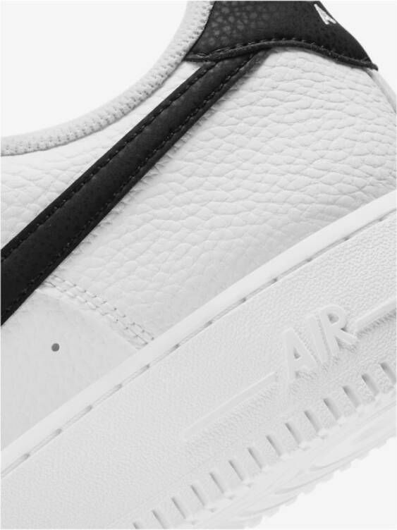 Nike Witte Leren Sneakers Wit Heren