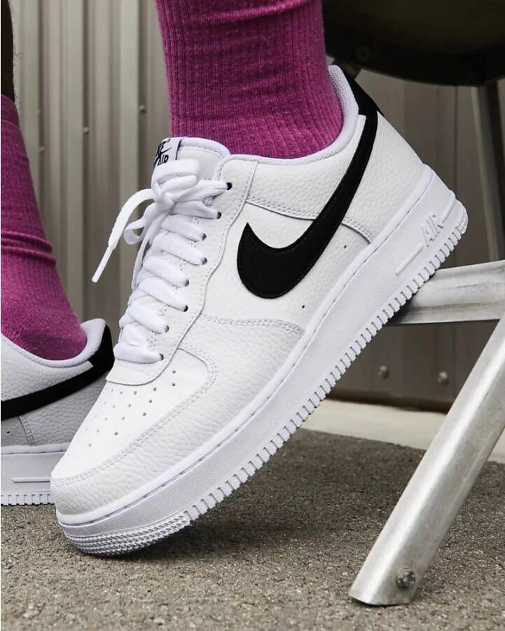 Nike "Bianco Logo Air Force 1" Wit Unisex