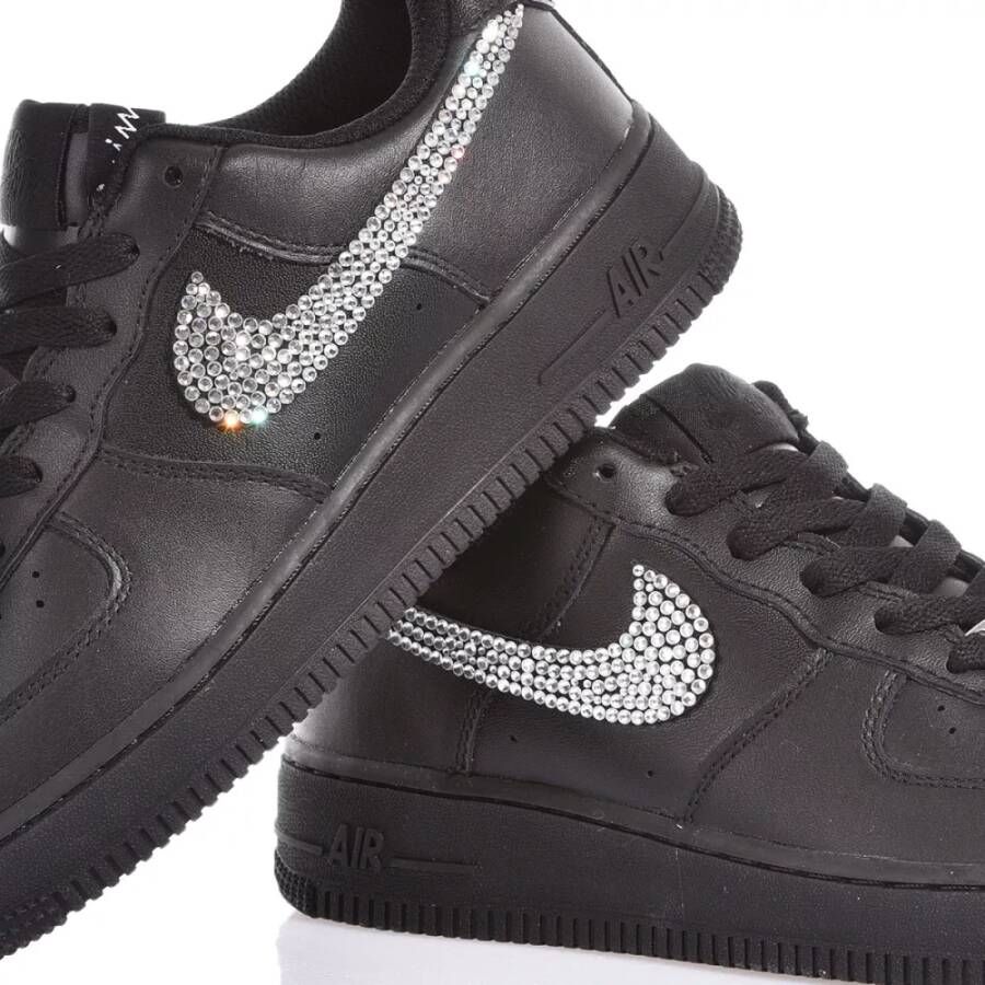 Nike Handgemaakte zwarte sneakers voor vrouwen Zwart Dames