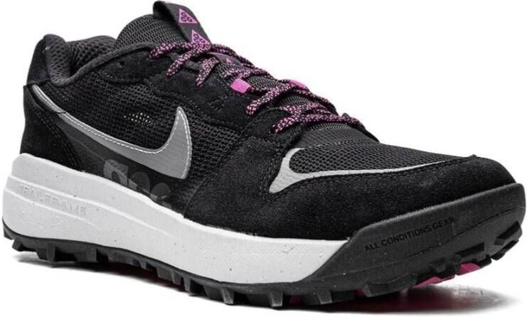 Nike Lowcate Sneakers in Zwart Grijs Kleur Zwart Dames