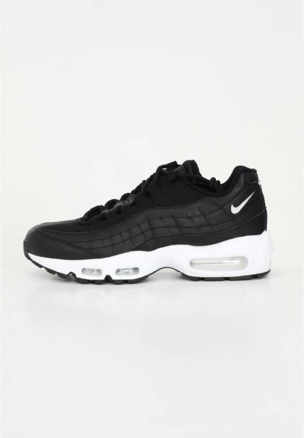 Nike Stevige leren sneakers met luchttechnologie Zwart Dames