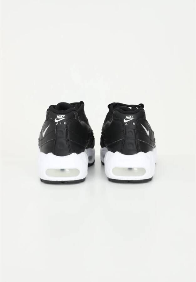 Nike Stevige leren sneakers met luchttechnologie Zwart Dames