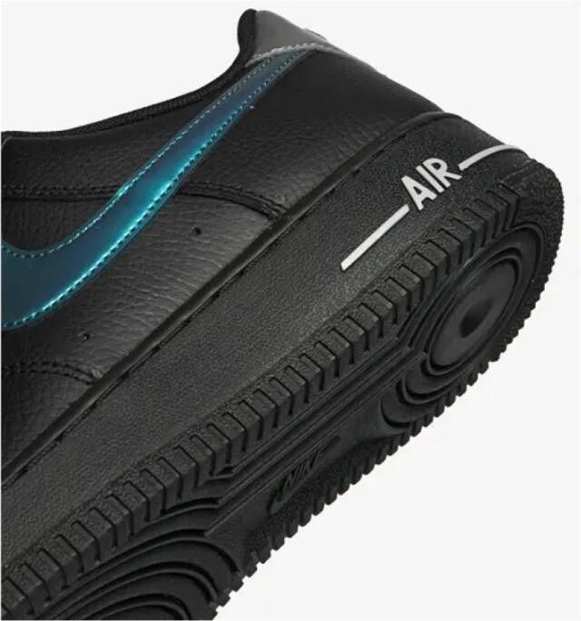 Nike Klassieke Zwart Blu Light Sneakers Zwart Heren