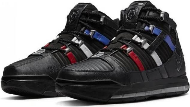 Nike LeBron III QS Sneakers Zwart Heren