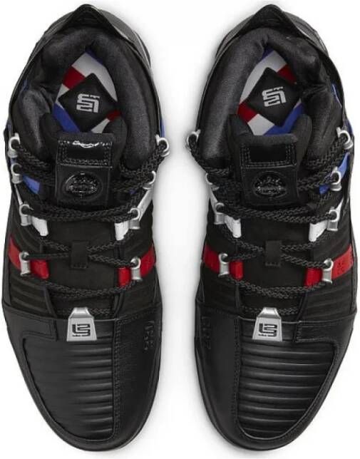 Nike LeBron III QS Sneakers Zwart Heren