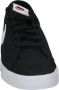 Nike Zwarte Court Legacy Canvas Sneakers Black Unisex - Thumbnail 5