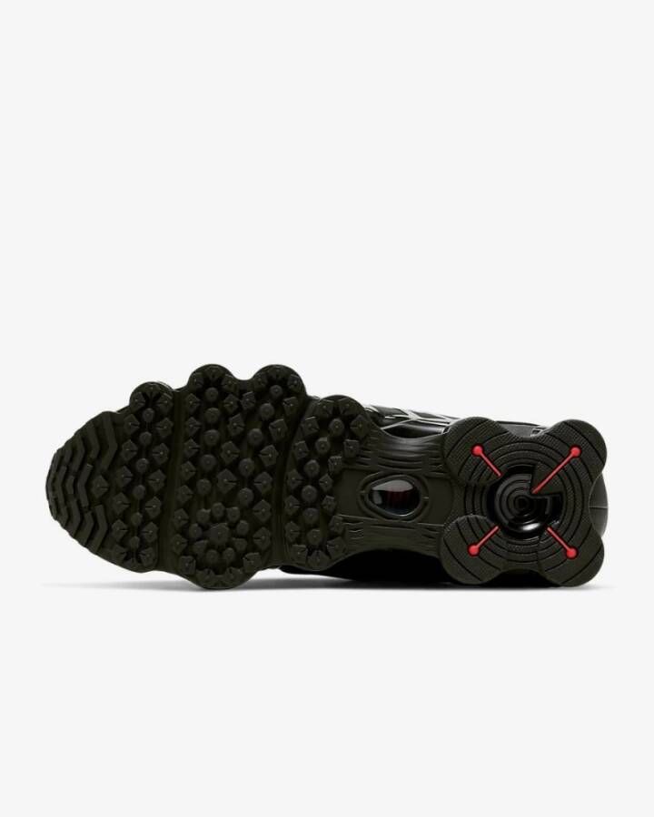 Nike Nylon Sneakers voor Heren Stijlvol en Comfortabel Zwart Heren