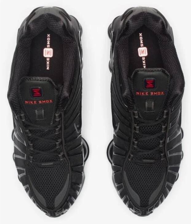 Nike Nylon Sneakers voor Heren Stijlvol en Comfortabel Zwart Heren