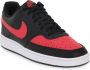 Nike court vision low sneakers zwart rood heren - Thumbnail 11