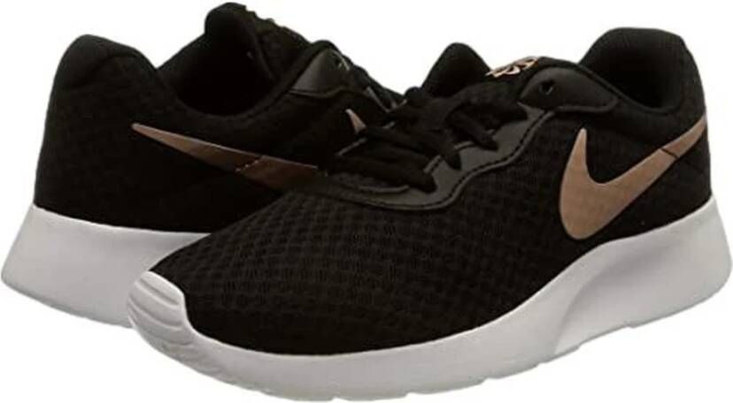 Nike Dames Tanjun Dj6257 Sneakers Zwart Unisex - Foto 15