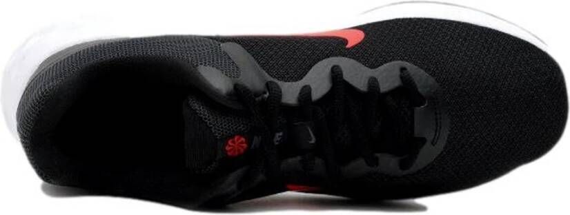 Nike Rode Revolution 6 Sneakers Zwart Unisex