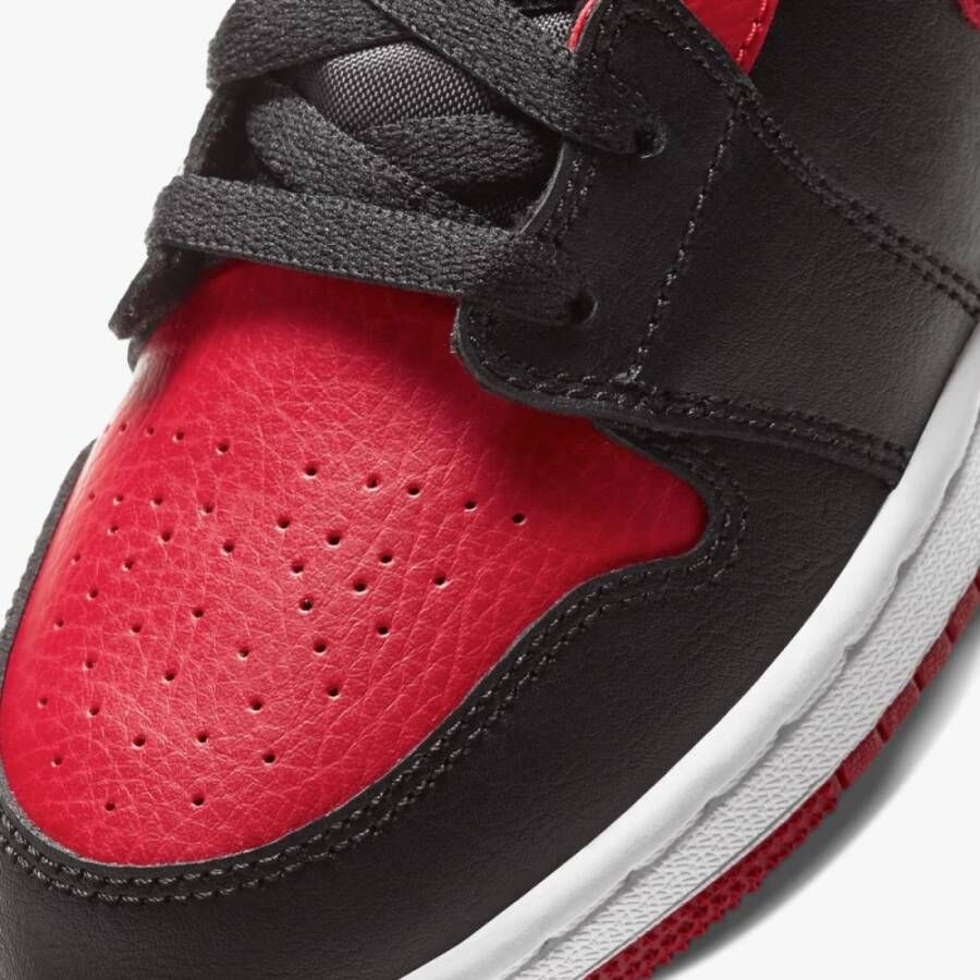 Nike Air Jordan 1 Mid Sneakers Zwart Unisex
