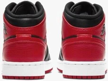 Nike Air Jordan 1 Mid Sneakers Zwart Unisex