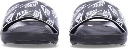 Nike Sneldrogende Slipper met Bedrukt Logo Black Heren