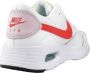 Nike Witte Sportieve Textiel Sneakers Vrouwen White Dames - Thumbnail 4