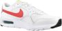 Nike Witte Sportieve Textiel Sneakers Vrouwen White Dames - Thumbnail 11
