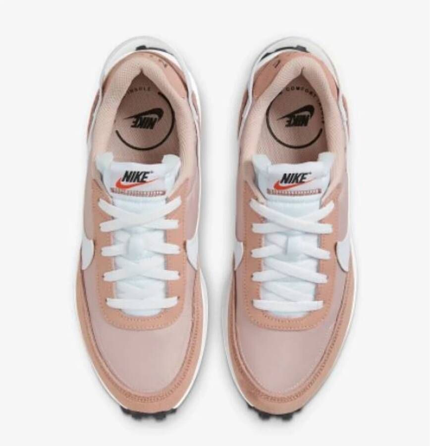 Nike Waffle Debut Sneakers Dames Pink Oxford White Rose Whisper - Foto 12