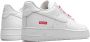 Nike Supreme Air Force 1 Low Witte Sneakers Wit - Thumbnail 4