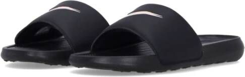 Nike Swoosh Slide Heren Slippers Zwart Black Heren