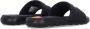 Nike Swoosh Slide Heren Slippers Zwart Black Heren - Thumbnail 6