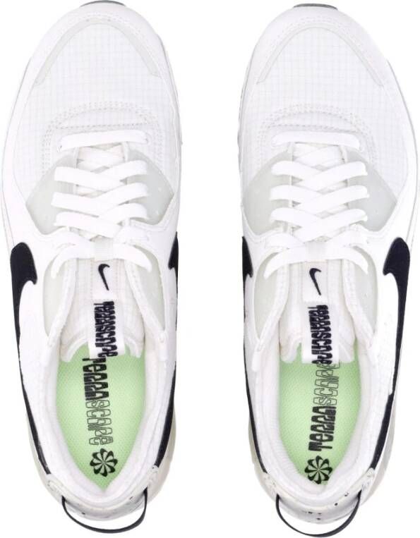 Nike Terrascape Lage Sneaker Zeil Zwart Zee Glas White Heren
