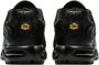 Nike Air Max Plus TN Leather Triple Black Heren Sneakers Schoenen Zwart AJ2029 - Thumbnail 8