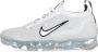 Nike Air Vapormax 2021 Fk Running Schoenen white white black metallic silver maat: 44.5 beschikbare maaten:44.5 - Thumbnail 9