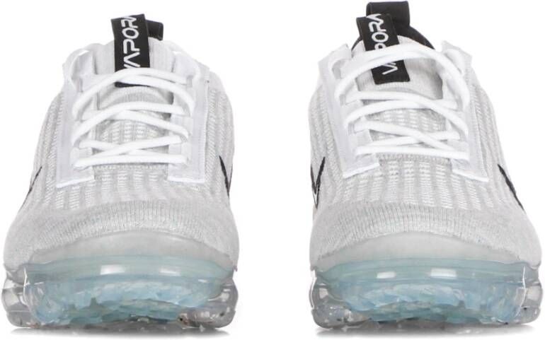 Nike Vapormax 2021 Lage Sneaker Wit Zwart Zilver White Dames