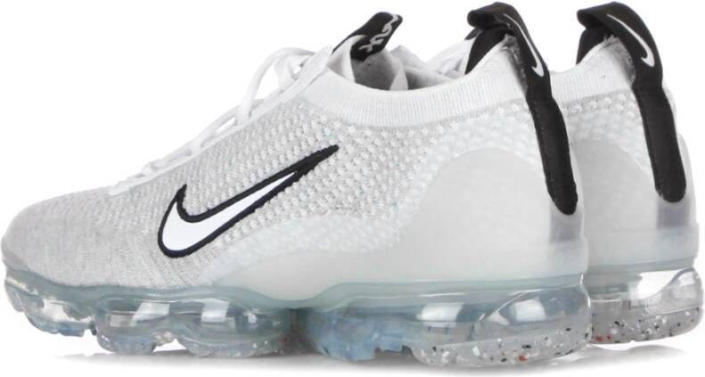 Nike Vapormax 2021 Lage Sneaker Wit Zwart Zilver White Dames