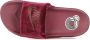 Nike Fluwelen Band Slippers Donkerroze Pink Dames - Thumbnail 14