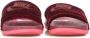 Nike Fluwelen Band Slippers Donkerroze Pink Dames - Thumbnail 18