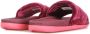 Nike Fluwelen Band Slippers Donkerroze Pink Dames - Thumbnail 20