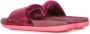Nike Fluwelen Band Slippers Donkerroze Pink Dames - Thumbnail 22