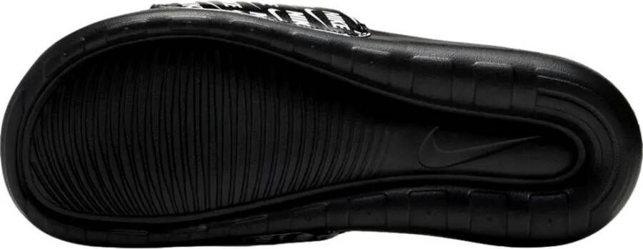 Nike Victori One Slide Print Slippers Black Dames