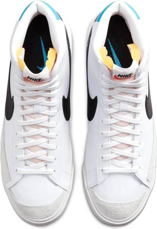 Nike Vintage Basketbalstijl Sneaker White Heren