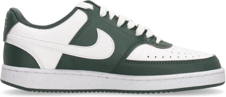 Nike Vintage Green White Court Vision Sneakers Green Dames
