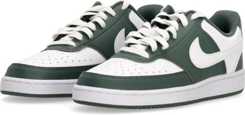 Nike Vintage Green White Court Vision Sneakers Green Dames