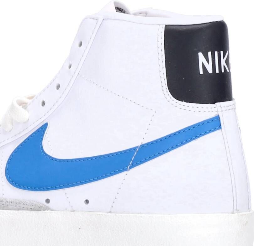 Nike Vintage High Top Sneaker Wit Blauw Zwart White Heren