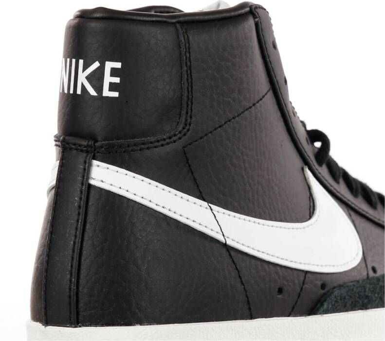 Nike Vintage High Top Sneaker Zwart Wit Black Heren