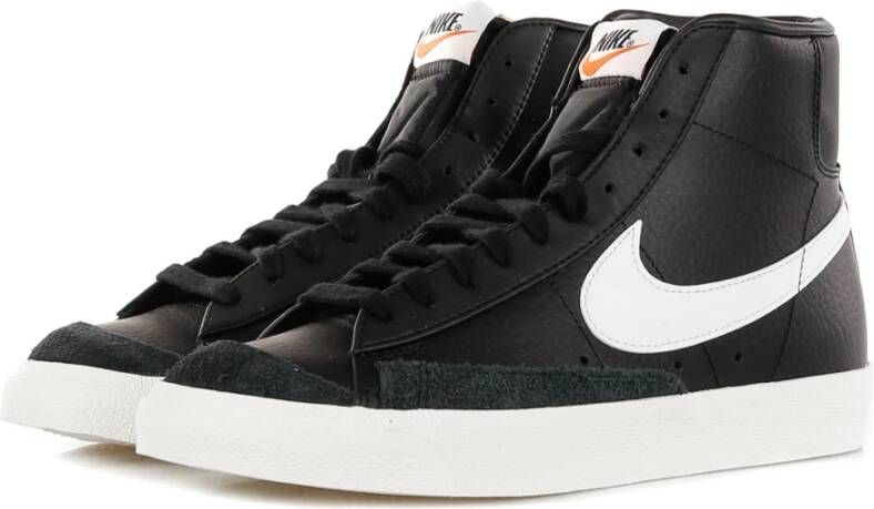 Nike Vintage High Top Sneaker Zwart Wit Black Heren