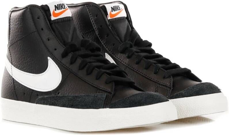 Nike Vintage High Top Sneaker Zwart Wit Black Heren