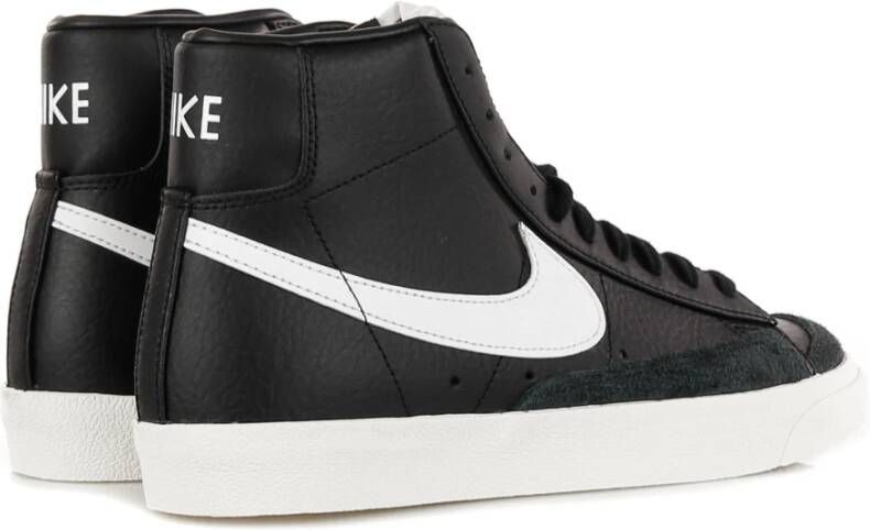 Nike Vintage High Top Sneaker Zwart Wit Black Heren